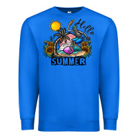 True Royal hello summer Premium Sweatshirt - CowhideDigitalArt