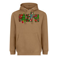 Christmas Faith With Cross Heavyweight Hoodie | Teevron
