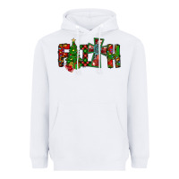 White christmas faith with cross Heavyweight Hoodie - CowhideDigitalArt