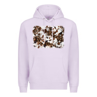 Lilac cowhide leopard background Premium Hoodie - RanaPortraitStore
