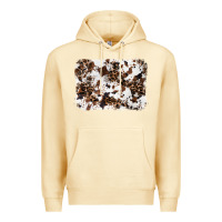 Pina Colada cowhide leopard background Premium Hoodie - RanaPortraitStore