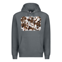 Rock cowhide leopard background Premium Hoodie - RanaPortraitStore