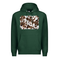 Sports Green cowhide leopard background Premium Hoodie - RanaPortraitStore
