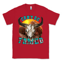 Red cant be tamed Classic Tee - texasbilliewilder