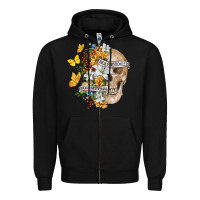 Black Kinda Emotional Kinda Emotionless Zipper Hoodie - RanaPortraitStore