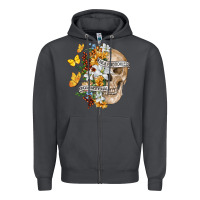 Smoke Kinda Emotional Kinda Emotionless Zipper Hoodie - RanaPortraitStore
