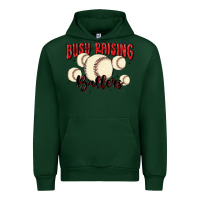 Forest Green busy raising ballers Urban Hoodie - MaliasSmallBusiness
