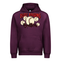 Mauve Wine busy raising ballers Urban Hoodie - MaliasSmallBusiness