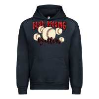 Navy busy raising ballers Urban Hoodie - MaliasSmallBusiness