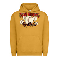 Pigment Peanut Butter busy raising ballers Urban Hoodie - MaliasSmallBusiness