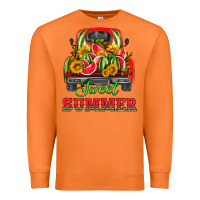 Carrot sweet summer watermelon and truck Premium Sweatshirt - HRA Design Shop