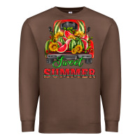 Chestnut sweet summer watermelon and truck Premium Sweatshirt - HRA Design Shop