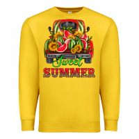 Lemon sweet summer watermelon and truck Premium Sweatshirt - HRA Design Shop