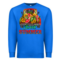 True Royal sweet summer watermelon and truck Premium Sweatshirt - HRA Design Shop