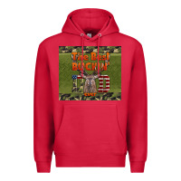 Cardinal Best Bucking Dad Ever Premium Hoodie - LillyAllenDesigns
