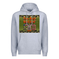 Heather Grey Best Bucking Dad Ever Premium Hoodie - LillyAllenDesigns