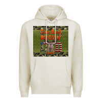 Oatmeal Heather Best Bucking Dad Ever Premium Hoodie - LillyAllenDesigns