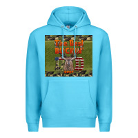 Ocean Blue Best Bucking Dad Ever Premium Hoodie - LillyAllenDesigns