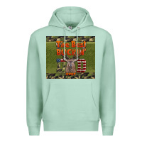 Seafoam Best Bucking Dad Ever Premium Hoodie - LillyAllenDesigns
