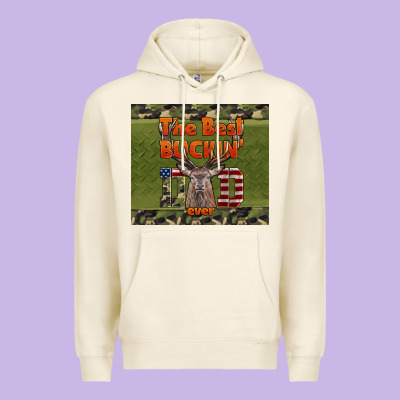 Best Bucking Dad Ever Premium Hoodie Designed By Lillyallendesigns