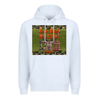 White Best Bucking Dad Ever Premium Hoodie - LillyAllenDesigns
