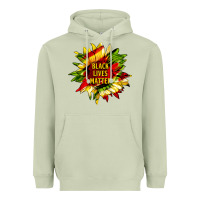 Matcha black lives matter sunflower Heavyweight Hoodie - HRA Design Shop