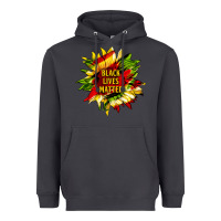 Smoke black lives matter sunflower Heavyweight Hoodie - HRA Design Shop