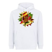 White black lives matter sunflower Heavyweight Hoodie - HRA Design Shop