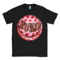 Western Valentine's Day Xoxo Round Earrings Classic Tee | Teevron
