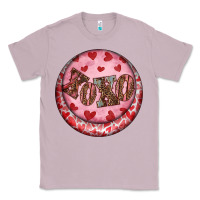 Lilac Western valentine's day xoxo round earrings Classic Tee - RanaPortraitStore