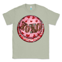 Matcha Western valentine's day xoxo round earrings Classic Tee - RanaPortraitStore