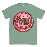 Sage Western valentine's day xoxo round earrings Classic Tee - RanaPortraitStore