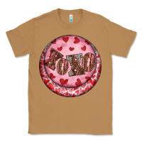 Toasted Coconut Western valentine's day xoxo round earrings Classic Tee - RanaPortraitStore