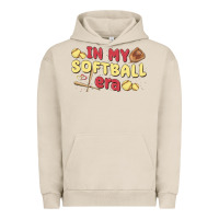 Pigment French Oak in my softball era Urban Hoodie - MaliasSmallBusiness