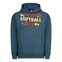 Pigment Midnight Navy in my softball era Urban Hoodie - MaliasSmallBusiness