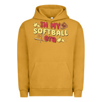 Pigment Peanut Butter in my softball era Urban Hoodie - MaliasSmallBusiness