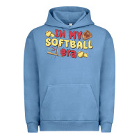 Pigment Pebble Blue in my softball era Urban Hoodie - MaliasSmallBusiness