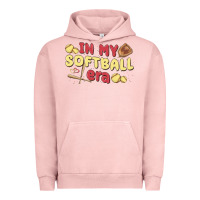 Pigment Salmon in my softball era Urban Hoodie - MaliasSmallBusiness