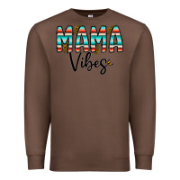 Chestnut mama vibes Premium Sweatshirt - CowhideDigitalArt