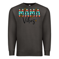 Smoke mama vibes Premium Sweatshirt - CowhideDigitalArt