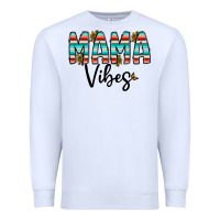 White mama vibes Premium Sweatshirt - CowhideDigitalArt