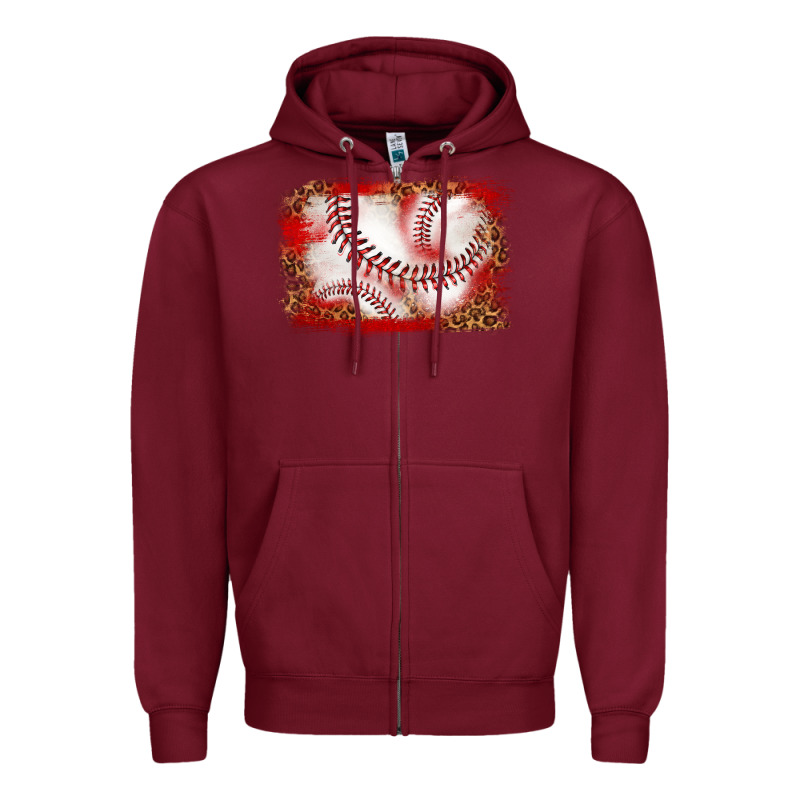 Baseball Background Zipper Hoodie by texasbilliewilder | Teevron