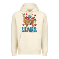 Sandshell All American Llama Premium Hoodie - LillyAllenDesigns