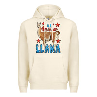 Tofu All American Llama Premium Hoodie - LillyAllenDesigns