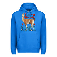 True Royal All American Llama Premium Hoodie - LillyAllenDesigns
