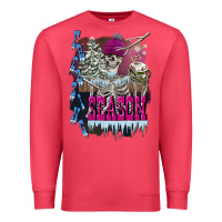 Cardinal freezing season skeleton Premium Sweatshirt - FaDigitalArtStudio