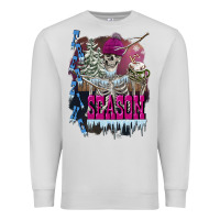 Dove Grey freezing season skeleton Premium Sweatshirt - FaDigitalArtStudio