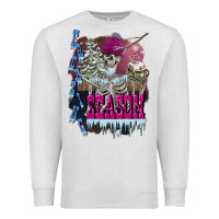 Oatmeal Heather freezing season skeleton Premium Sweatshirt - FaDigitalArtStudio