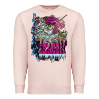Pale Pink freezing season skeleton Premium Sweatshirt - FaDigitalArtStudio