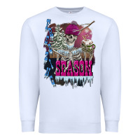 White freezing season skeleton Premium Sweatshirt - FaDigitalArtStudio
